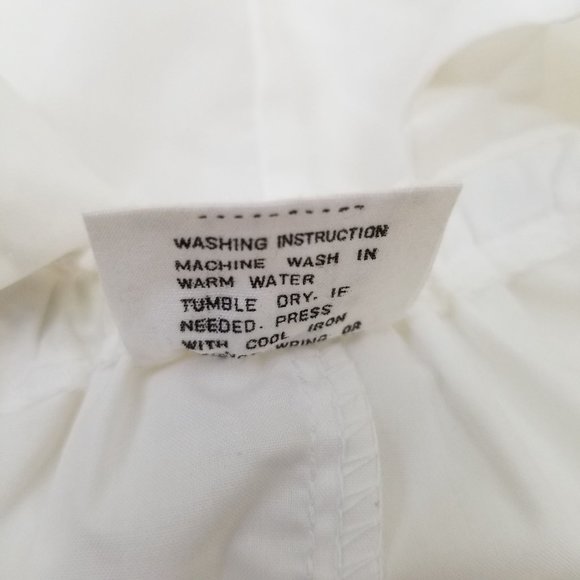 White Sailboat Romper Shortalls Embroidered Vintage 24M - Picture 5 of 5